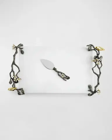 Michael Aram Lovebirds Cheeseboard With Knife | Thumbnail 4 Michael Aram Lovebirds Cheeseboard With Knife | Thumbnail 4