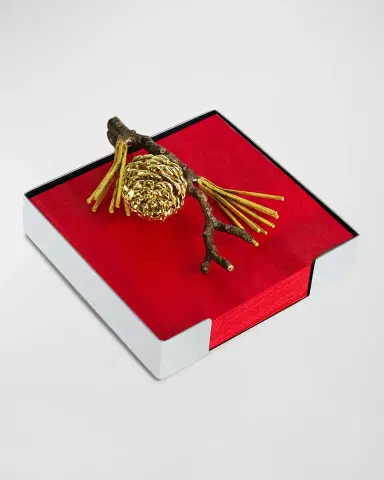 Michael Aram Pine Cone Cocktail Napkin Holder | Thumbnail 2 Michael Aram Pine Cone Cocktail Napkin Holder | Thumbnail 2
