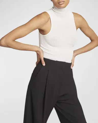 Proenza Schouler Matte Viscose Knit Ribbed Top | Thumbnail 7 Proenza Schouler Matte Viscose Knit Ribbed Top | Thumbnail 7