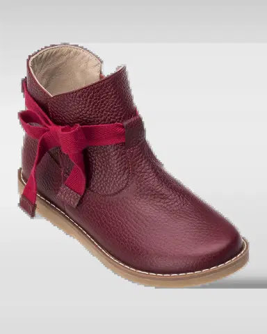 Elephantito Girl's Sunny Bow Leather Booties, Baby/Toddlers | Thumbnail 2 Elephantito Girl's Sunny Bow Leather Booties, Baby/Toddlers | Thumbnail 2