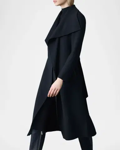 Mackage Mai Wool Belted Wrap Coat | Thumbnail 5 Mackage Mai Wool Belted Wrap Coat | Thumbnail 5