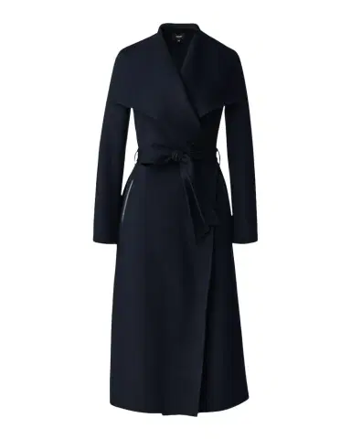 Mackage Mai Wool Belted Wrap Coat | Thumbnail 1 Mackage Mai Wool Belted Wrap Coat | Thumbnail 1