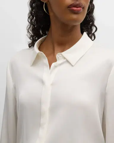 Kobi Halperin Larissa Split-Cuff Button-Down Blouse | Thumbnail 5 Kobi Halperin Larissa Split-Cuff Button-Down Blouse | Thumbnail 5