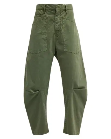 Nili Lotan Shon Mid-Rise Cropped Pants | Thumbnail 1 Nili Lotan Shon Mid-Rise Cropped Pants | Thumbnail 1