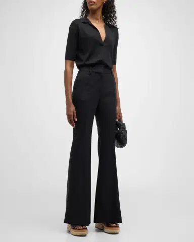 Gabriela Hearst Frank Cashmere Polo Top | Thumbnail 2 Gabriela Hearst Frank Cashmere Polo Top | Thumbnail 2