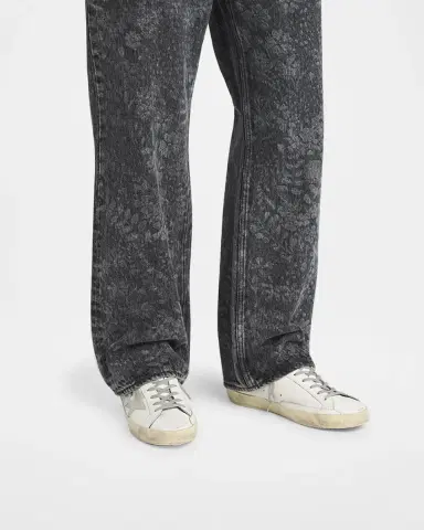 Golden Goose Men's Super-Star Leather Low-Top Sneakers | Thumbnail 2 Golden Goose Men's Super-Star Leather Low-Top Sneakers | Thumbnail 2