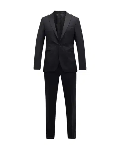 Paul Stuart Men's Wool Peak-Lapel Tuxedo | Thumbnail 1 Paul Stuart Men's Wool Peak-Lapel Tuxedo | Thumbnail 1