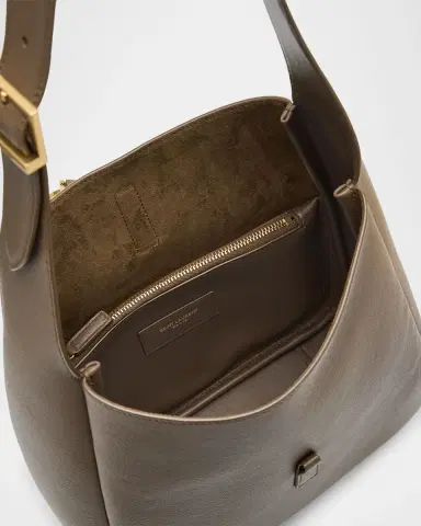 Saint Laurent Le 5 A 7 Small Shoulder Bag in Smooth Supple Leather | Thumbnail 3 Saint Laurent Le 5 A 7 Small Shoulder Bag in Smooth Supple Leather | Thumbnail 3