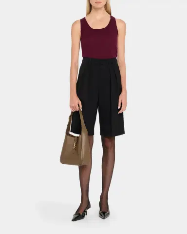 Saint Laurent Le 5 A 7 Small Shoulder Bag in Smooth Supple Leather | Thumbnail 4 Saint Laurent Le 5 A 7 Small Shoulder Bag in Smooth Supple Leather | Thumbnail 4