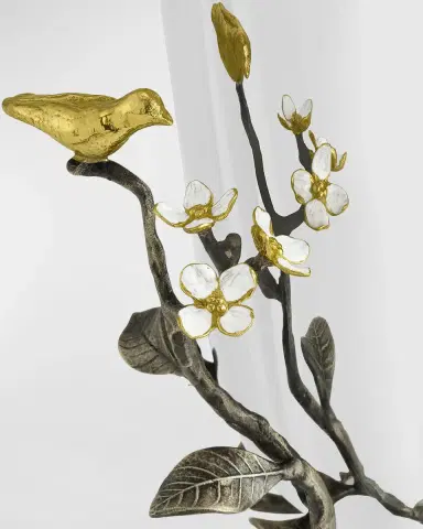 Michael Aram Lovebirds Medium Vase | Thumbnail 4 Michael Aram Lovebirds Medium Vase | Thumbnail 4