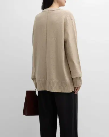 THE ROW Sibem Wool-Cashmere Sweater | Thumbnail 3 THE ROW Sibem Wool-Cashmere Sweater | Thumbnail 3