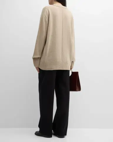 THE ROW Sibem Wool-Cashmere Sweater | Thumbnail 6 THE ROW Sibem Wool-Cashmere Sweater | Thumbnail 6