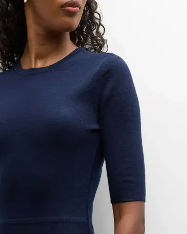 Gabriela Hearst Seymore Cashmere Blend Midi Dress | Thumbnail 5 Gabriela Hearst Seymore Cashmere Blend Midi Dress | Thumbnail 5