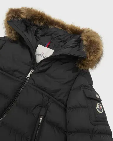 Moncler Boy 's Faux Fur Hooded Puffer Jacket, Size -14 | Thumbnail 3 Moncler Boy 's Faux Fur Hooded Puffer Jacket, Size -14 | Thumbnail 3