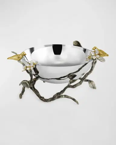 Michael Aram Lovebirds Medium Bowl | Thumbnail 2 Michael Aram Lovebirds Medium Bowl | Thumbnail 2