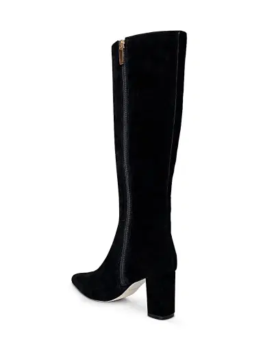 L'Agence Women's Octavie 75MM Embellished Suede Boots | Thumbnail 3 L'Agence Women's Octavie 75MM Embellished Suede Boots | Thumbnail 3