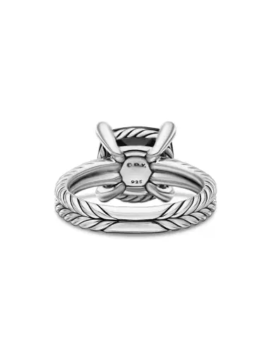 David Yurman Women's Chatelaine Ring in Sterling Silver - Black Onyx | Thumbnail 6 David Yurman Women's Chatelaine Ring in Sterling Silver - Black Onyx | Thumbnail 6