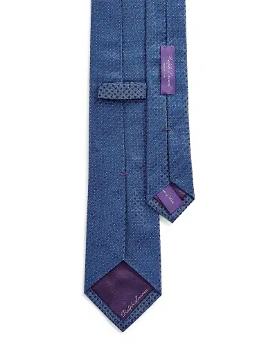 Ralph Lauren Purple Label Men's Bond St. Silk Tie - Blue | Thumbnail 2 Ralph Lauren Purple Label Men's Bond St. Silk Tie - Blue | Thumbnail 2
