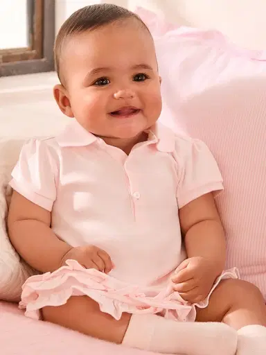 Polo Ralph Lauren Baby Girl's 2-Piece Cupcake Polo Dress & Bloomers Set - Pink 9 Months | Thumbnail 4 Polo Ralph Lauren Baby Girl's 2-Piece Cupcake Polo Dress & Bloomers Set - Pink 9 Months | Thumbnail 4