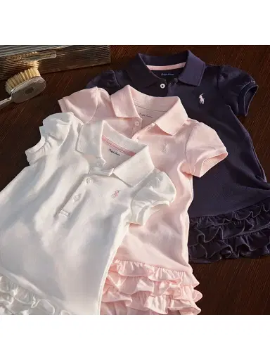 Polo Ralph Lauren Baby Girl's 2-Piece Cupcake Polo Dress & Bloomers Set - Pink 9 Months | Thumbnail 5 Polo Ralph Lauren Baby Girl's 2-Piece Cupcake Polo Dress & Bloomers Set - Pink 9 Months | Thumbnail 5