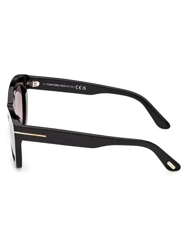 TOM FORD Women's Linda 53MM Butterfly Sunglasses - Shiny Black Purple | Thumbnail 3 TOM FORD Women's Linda 53MM Butterfly Sunglasses - Shiny Black Purple | Thumbnail 3