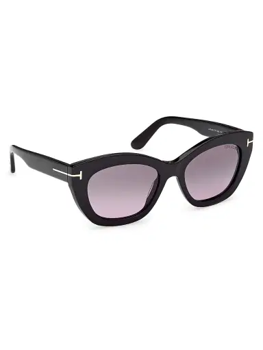 TOM FORD Women's Linda 53MM Butterfly Sunglasses - Shiny Black Purple | Thumbnail 8 TOM FORD Women's Linda 53MM Butterfly Sunglasses - Shiny Black Purple | Thumbnail 8