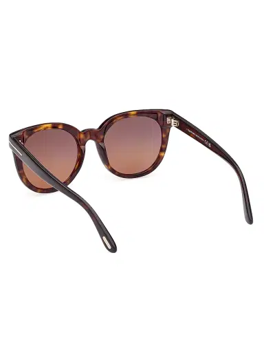 TOM FORD Women's 53MM Butterfly Sunglasses - Dark Havana Polarized Brown | Thumbnail 5 TOM FORD Women's 53MM Butterfly Sunglasses - Dark Havana Polarized Brown | Thumbnail 5