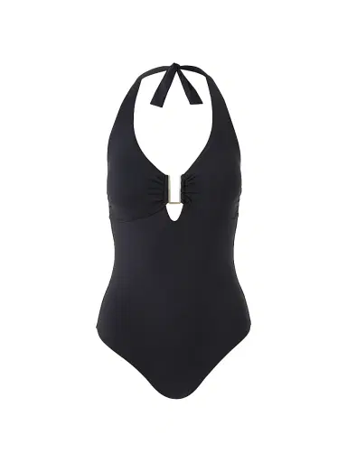 Melissa Odabash Women's Tampa Halterneck One-Piece Swimsuit - Black | Thumbnail 1 Melissa Odabash Women's Tampa Halterneck One-Piece Swimsuit - Black | Thumbnail 1