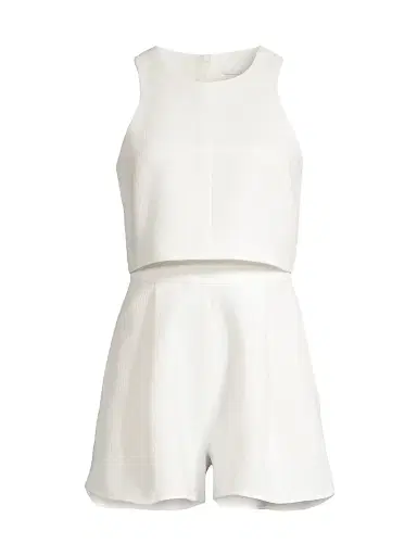 BLACK HALO Women's x Laurel Berman Sanibel Two-Piece Romper - Sugar | Thumbnail 1 BLACK HALO Women's x Laurel Berman Sanibel Two-Piece Romper - Sugar | Thumbnail 1