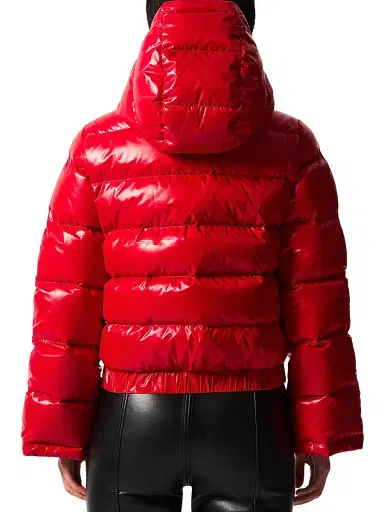 Perfect Moment Women's Polar Flare Houndstooth Ski Jacket - Red - Size XL | Thumbnail 3 Perfect Moment Women's Polar Flare Houndstooth Ski Jacket - Red - Size XL | Thumbnail 3