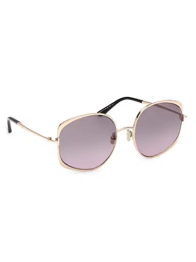 TOM FORD Women's Abbey 58MM Geometric Sunglasses - Gold Purple | Thumbnail 8 TOM FORD Women's Abbey 58MM Geometric Sunglasses - Gold Purple | Thumbnail 8