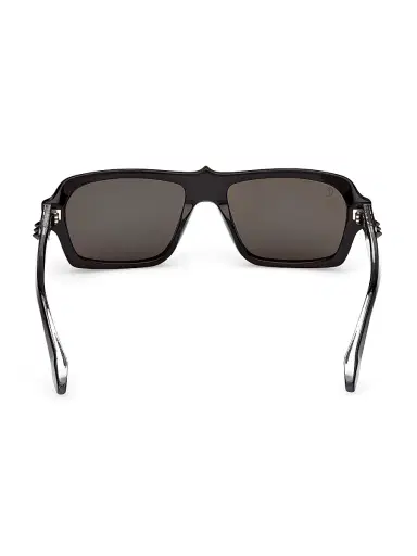 Christian Louboutin Men's Our Georges 56MM Rectangular Sunglasses - Black Smoke | Thumbnail 5 Christian Louboutin Men's Our Georges 56MM Rectangular Sunglasses - Black Smoke | Thumbnail 5