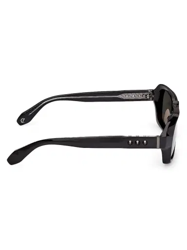 Christian Louboutin Men's Our Georges 56MM Rectangular Sunglasses - Black Smoke | Thumbnail 7 Christian Louboutin Men's Our Georges 56MM Rectangular Sunglasses - Black Smoke | Thumbnail 7