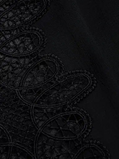 Ramy Brook Women's Athena Lace Wide-Leg Cover-Up Pants - Black | Thumbnail 7 Ramy Brook Women's Athena Lace Wide-Leg Cover-Up Pants - Black | Thumbnail 7