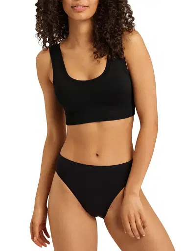 Hanro Women's Touch Feeling Padded Crop Top | Thumbnail 3 Hanro Women's Touch Feeling Padded Crop Top | Thumbnail 3