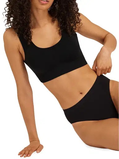 Hanro Women's Touch Feeling Padded Crop Top | Thumbnail 4 Hanro Women's Touch Feeling Padded Crop Top | Thumbnail 4