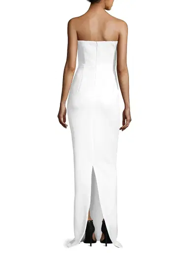 Black Halo Women's Divina Gown - Whip Cream | Thumbnail 4 Black Halo Women's Divina Gown - Whip Cream | Thumbnail 4