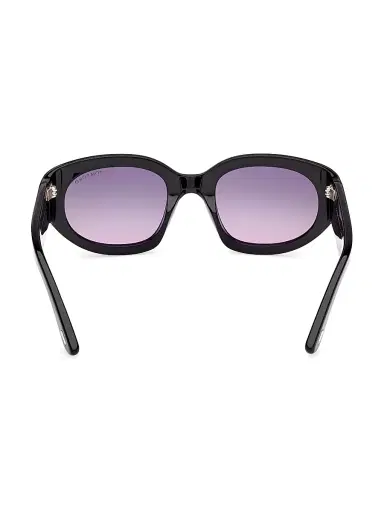 TOM FORD Women's Arizona 53MM Rectangular Sunglasses - Black Purple | Thumbnail 4 TOM FORD Women's Arizona 53MM Rectangular Sunglasses - Black Purple | Thumbnail 4