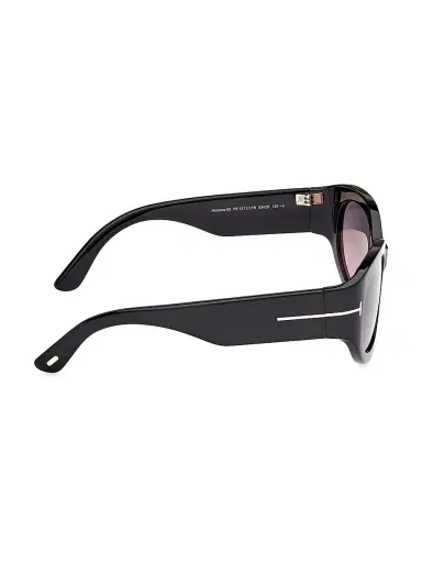 TOM FORD Women's Arizona 53MM Rectangular Sunglasses - Black Purple | Thumbnail 6 TOM FORD Women's Arizona 53MM Rectangular Sunglasses - Black Purple | Thumbnail 6