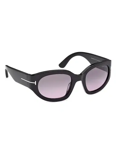 TOM FORD Women's Arizona 53MM Rectangular Sunglasses - Black Purple | Thumbnail 7 TOM FORD Women's Arizona 53MM Rectangular Sunglasses - Black Purple | Thumbnail 7