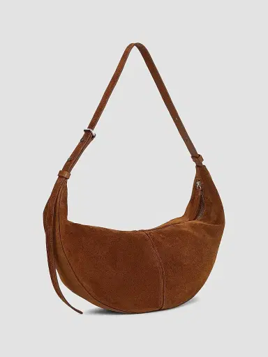 Proenza Schouler Women's Slide Suede Bag - Saddle | Thumbnail 4 Proenza Schouler Women's Slide Suede Bag - Saddle | Thumbnail 4