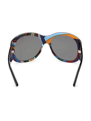 Pucci Women's 59MM Oval Sunglasses - Black | Thumbnail 4 Pucci Women's 59MM Oval Sunglasses - Black | Thumbnail 4