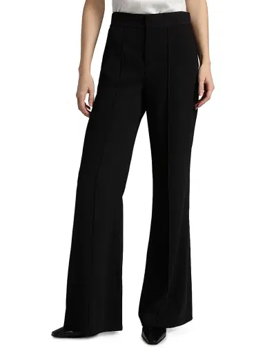 ALICE + OLIVIA Women's Dylan High-Waist Wide-Leg Pants - Black | Thumbnail 3 ALICE + OLIVIA Women's Dylan High-Waist Wide-Leg Pants - Black | Thumbnail 3