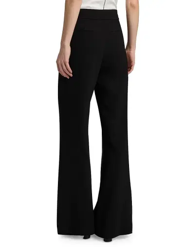 ALICE + OLIVIA Women's Dylan High-Waist Wide-Leg Pants - Black | Thumbnail 5 ALICE + OLIVIA Women's Dylan High-Waist Wide-Leg Pants - Black | Thumbnail 5