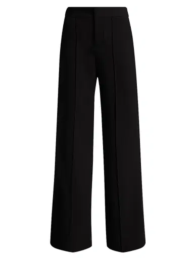 ALICE + OLIVIA Women's Dylan High-Waist Wide-Leg Pants - Black | Thumbnail 1 ALICE + OLIVIA Women's Dylan High-Waist Wide-Leg Pants - Black | Thumbnail 1