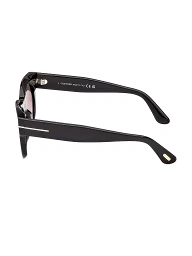 TOM FORD Women's Marine 50MM Round Sunglasses - Black Purple | Thumbnail 2 TOM FORD Women's Marine 50MM Round Sunglasses - Black Purple | Thumbnail 2