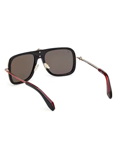 Christian Louboutin Men's Greggo 62MM Aviator Sunglasses - Black Red | Thumbnail 4 Christian Louboutin Men's Greggo 62MM Aviator Sunglasses - Black Red | Thumbnail 4