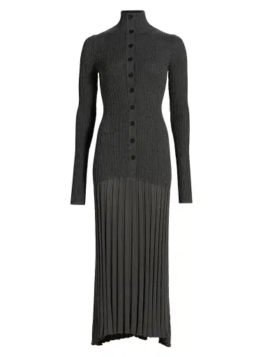 Proenza Schouler Women's Jada Ribbed Merino Maxi Dress | Thumbnail 1 Proenza Schouler Women's Jada Ribbed Merino Maxi Dress | Thumbnail 1