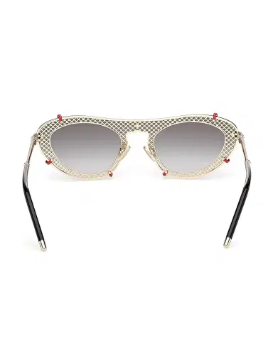 Christian Louboutin Women's Cat-Eye Sunglasses - Black Gold Black | Thumbnail 5 Christian Louboutin Women's Cat-Eye Sunglasses - Black Gold Black | Thumbnail 5