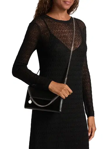 Proenza Schouler White Label Women's Miriam Sheer Crochet Maxi Dress - Black | Thumbnail 6 Proenza Schouler White Label Women's Miriam Sheer Crochet Maxi Dress - Black | Thumbnail 6